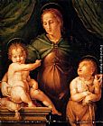 The Madonna and Child with the infant Saint John the Baptist by Pier Francesco Di Jacopo Foschi